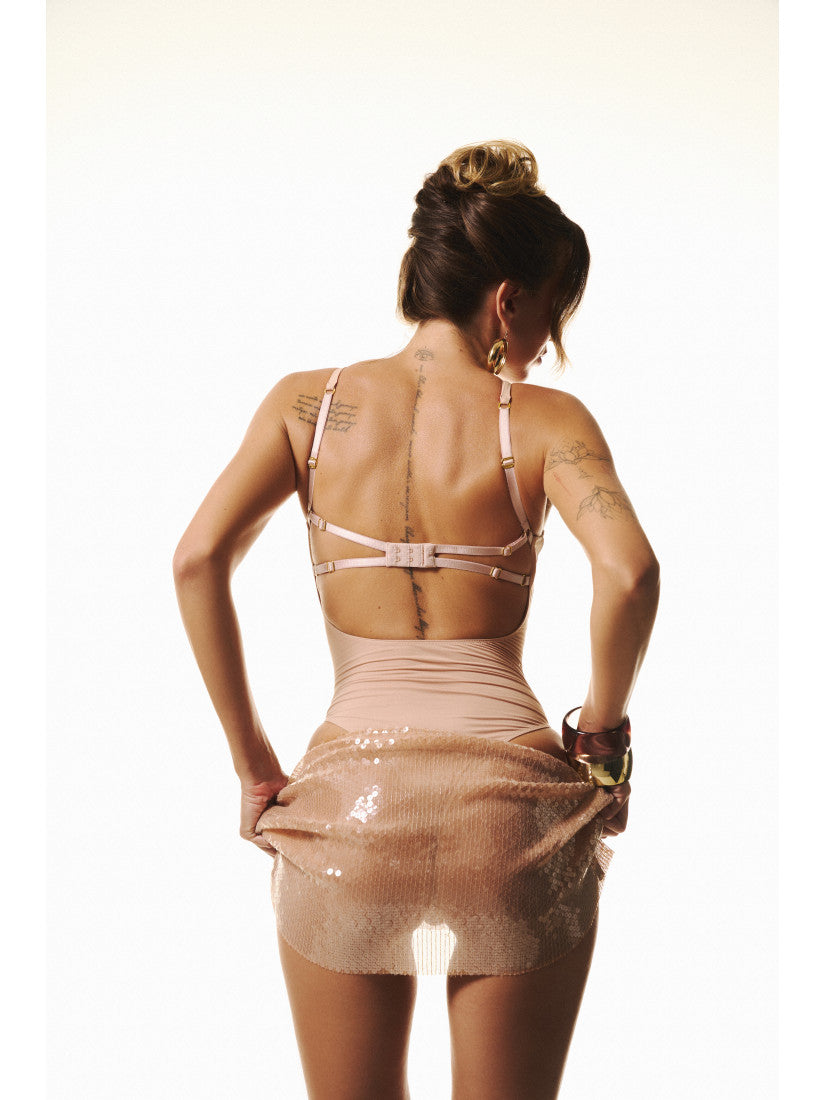 Bodysuit Pirsing Nude
