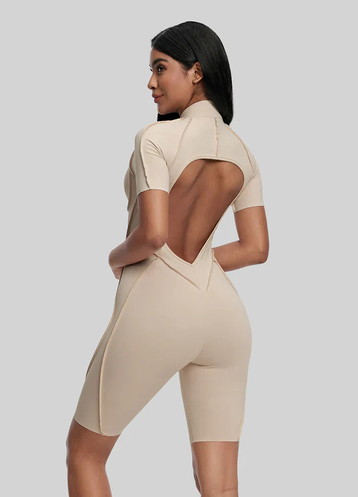 Sleek Shorts Catsit Beige
